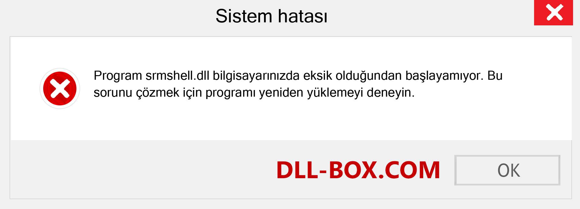 srmshell.dll dosyası eksik mi? Windows 7, 8, 10 için İndirin - Windows'ta srmshell dll Eksik Hatasını Düzeltin, fotoğraflar, resimler